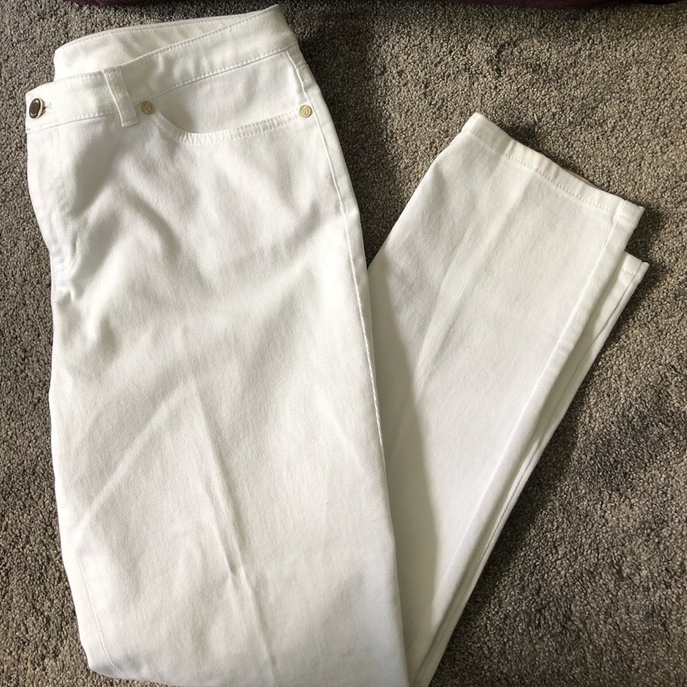 Anne Klein White Jeans